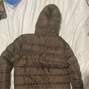 Men's Brown Puffer Jacket